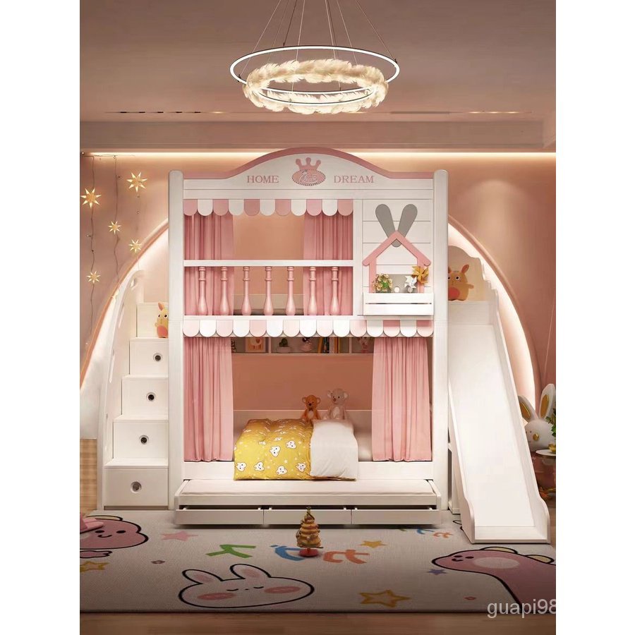 Children Bed Bed Bed Bed Bed Girl Boy Princess Castle Tree House High Low Bed Child Mother Bed Sister Bed S Type