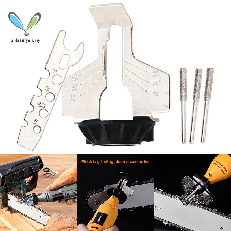 Durable Quality Pengasah Chainsaw Sharpening Kit Untuk Electric Grinder Polishing Set Gergaji Mesin Versatile Must - Image 3