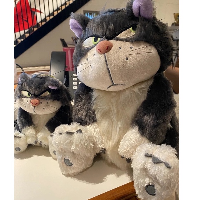 Versatile Multi 15/25/35/45/65cm Plush Toy Lucifer Cat Plushie Doll Cute grumpy Angry Stuffed Toys Must Quality - Image 3