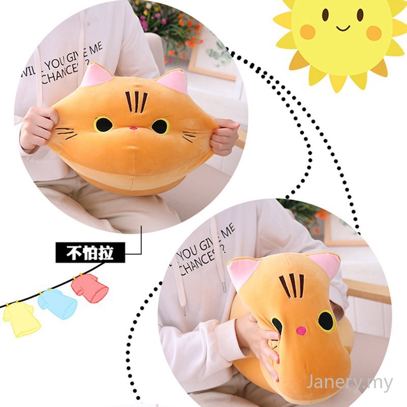 Reliable Purpose Cat Plush Toy Cartoon Soft Stuffed Dolls Cute Animal Toys Reading Pillows Have - Image 3