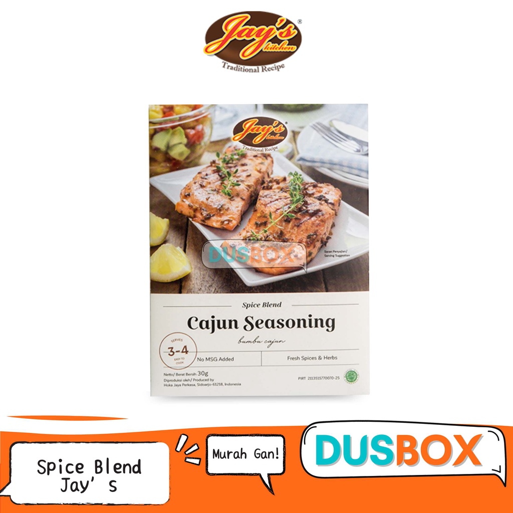 Jay's Kitchen Cajun Seasoning Spice Blend / Jay's Seasoning Spice Blend / Cajun Seasoning / Jay's Spice Blend / Seasoning / Tandoori Seasoning / Seasoning Seasoning Seasoning / Jay's Tandoori Seasoning Spice Blend / Instant Seasoning /