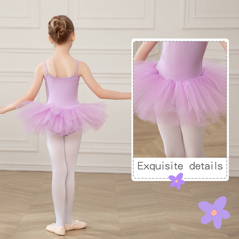 Premium Children's Ballet Tutu Dress - Elegant Dancewear for Young Ballerinas - Image 4