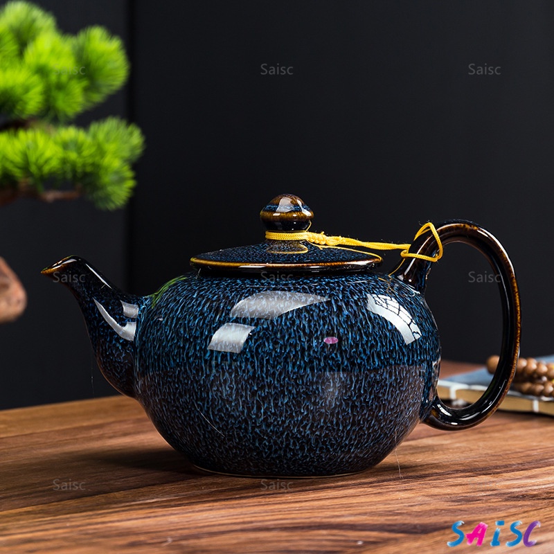 700ml Ceramic TeaPot Vintage Chinese Style Teapot Ceramic Tea Pot Household Ceramic Handmade Teapot Kettle Kung Fu Teapot