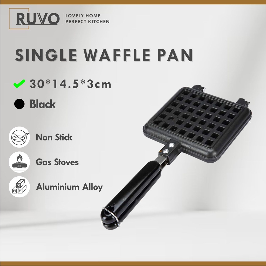 RUVO Single Waffle Pan Aluminum Alloy