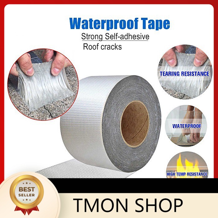 Roof Waterproof Tape To Repair House Cracks and Leak-proof Artifact Cloth Roof Self-adhesive Aluminum Foil Butyl Tape