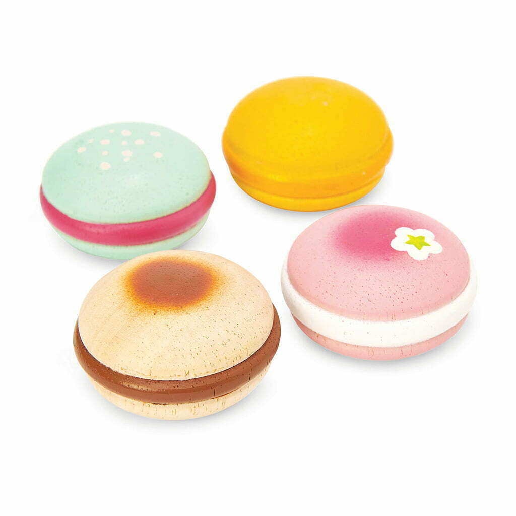 Le Toy Van Macarons Eco-Friendly Children's Wooden Toys Imaginative Play for Ages 2+