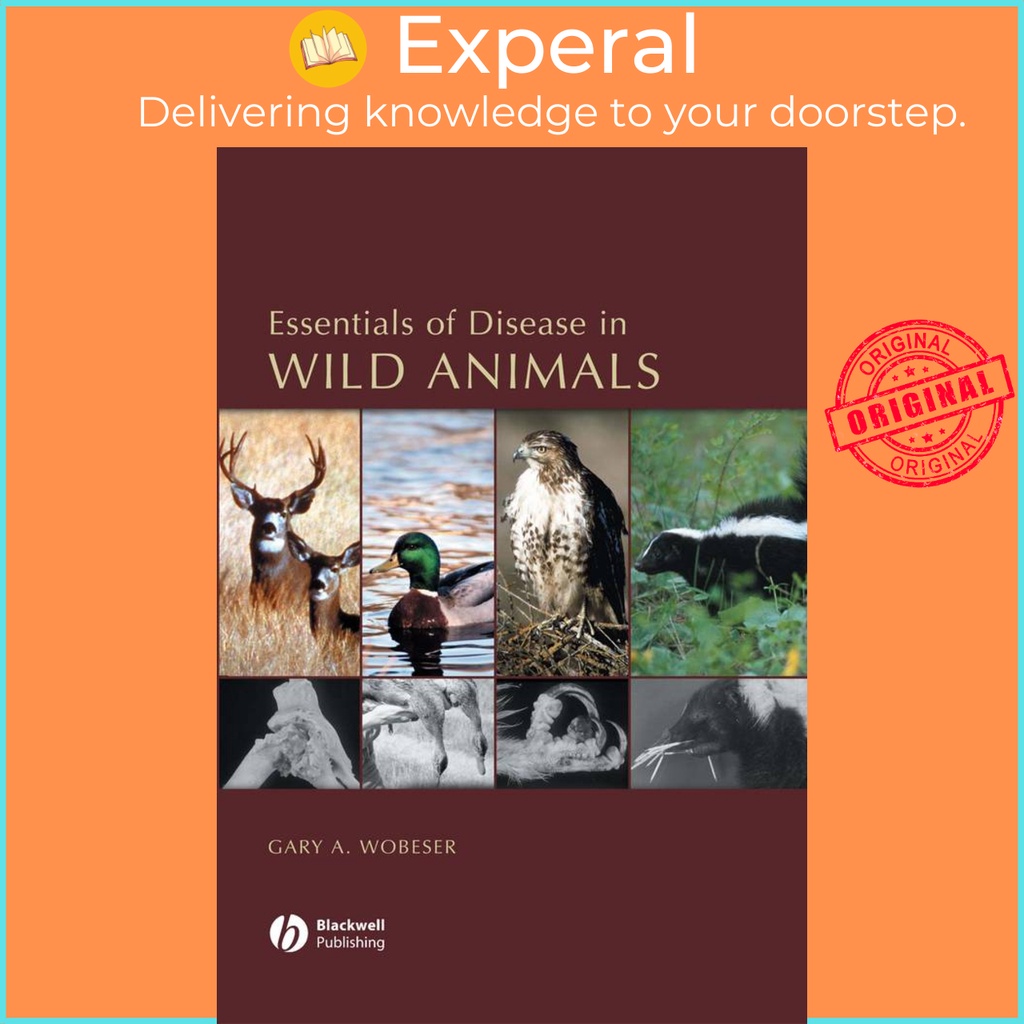 [English - 100% Original] - Essentials of Disease in Wild Animals by Gary A. Wobeser (US edition, hardcover)