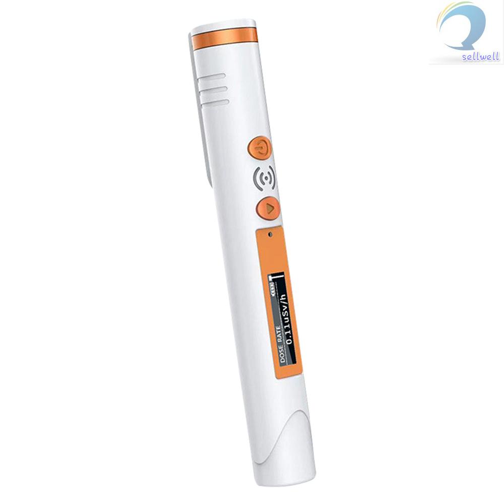 Handheld Portable Pen Type Nuclear Radiation Detector Radioactive X Y β-Ray Detector Personals Dose Geiger Counter Sound Light Ala [Ready Stock - mall]