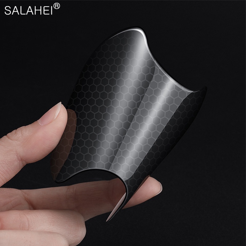 Essential Have Car Door Handle Bowl Sticker Rearview Mirror Strip Anti-Scratch Protector Film Honda Mugen Power Civic... - Image 4