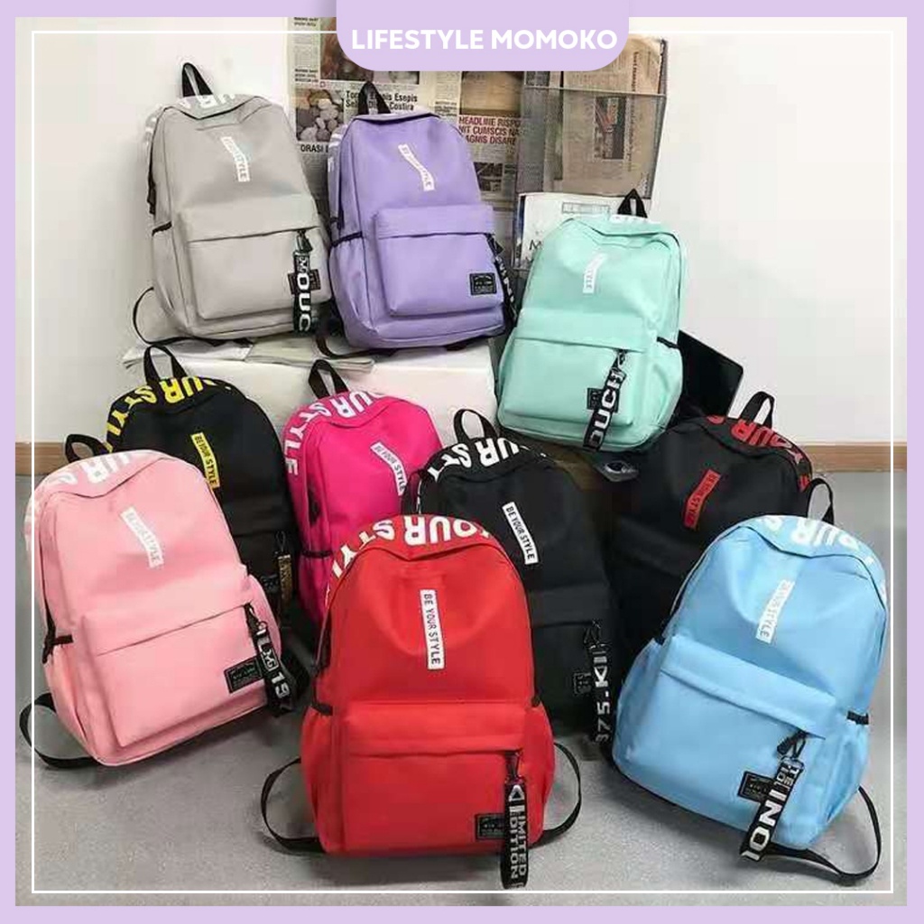 School Backpack Student Bag Outdoor Bag Beg Sekolah Beg Pelajar Beg Dewasa Beg Lelaki Beg Perempuan Beg Hadiah 书包 背包