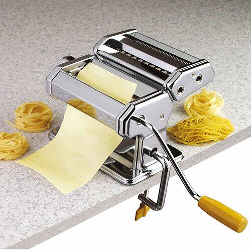 2 Layers High Quality Stainless Steel Pasta Maker Machine Hand Crank Roller Cutter Manual Noodle Makers Making Tools