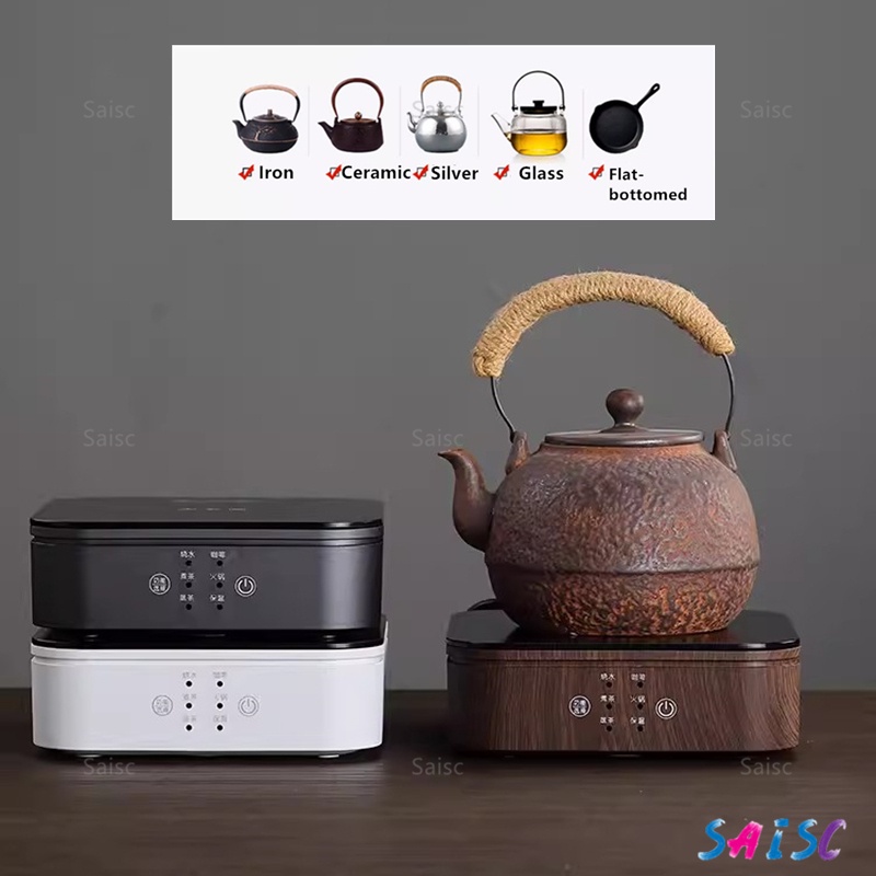 1300W Smart Tea Stove Electric Ceramic Stove Mute Electric Stove Multifunctional Infrared Stove Coffee Teapot Heater Hot Plate