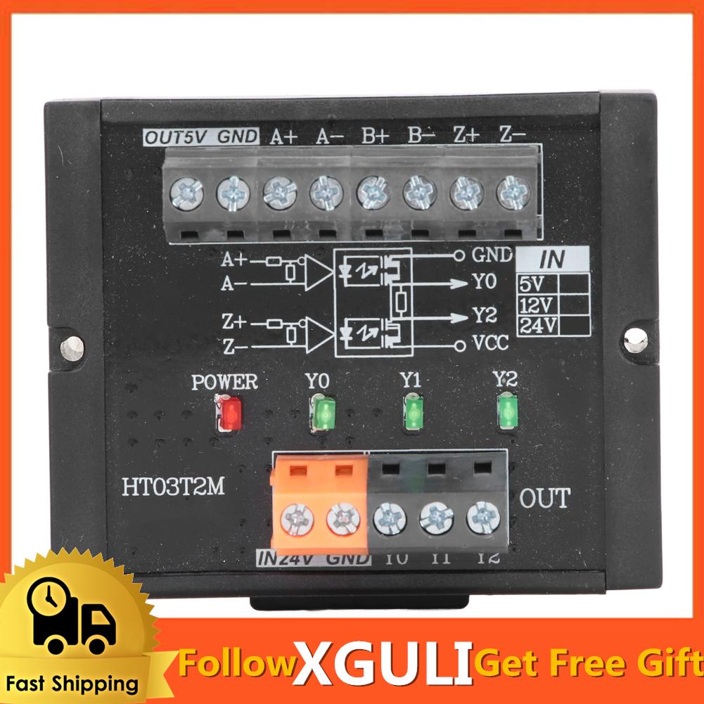 Xguli Signal Converter Module 3 Channel TTL EIA422 423 Input NPN PNP HTL Output for Encoder