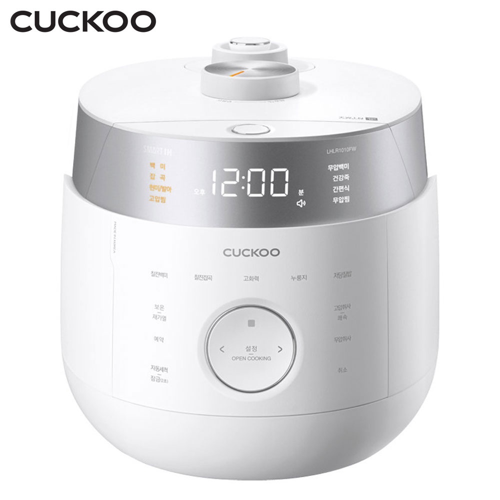 CUCKOO CRP-LHLR1010FW Low Carb Sugar High Pressure Multi Rice Cooker Korea