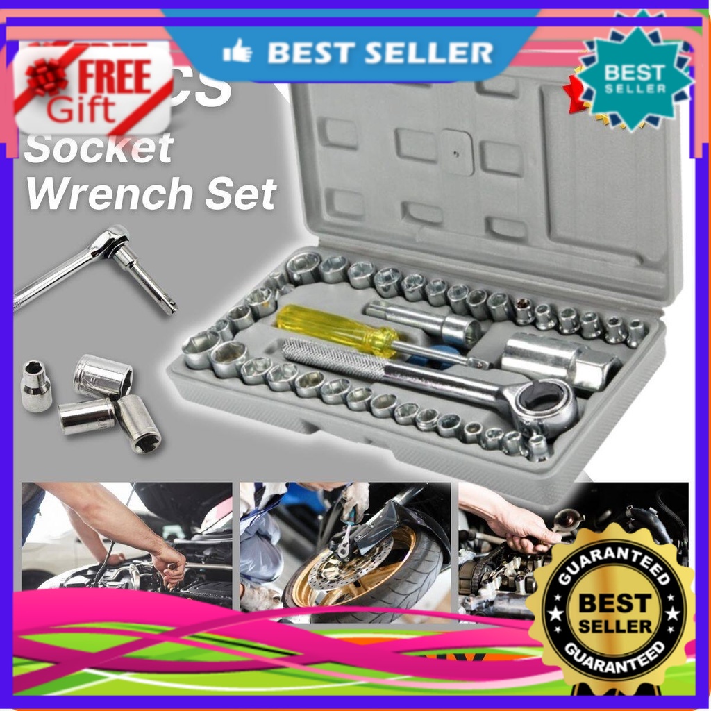 Automotive socket on sale wrench set