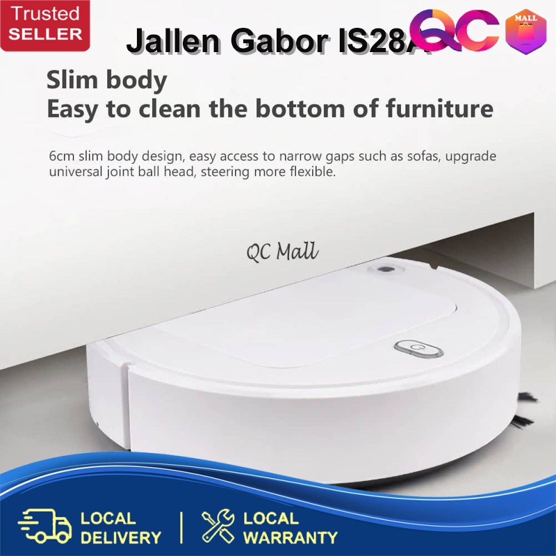 Jallen Gabor IS28A / IS25A / IS25 Intelligent Robotic Vacuum Cleaner Automatic USB Rechargeable Smart Robot Vacuum