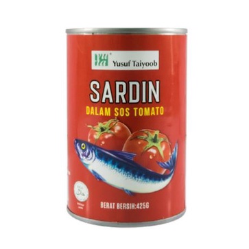 Yusuf Taiyoob Sardines 400/155G