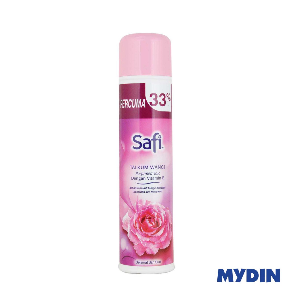 SAFI Perfumed Talc With Vitamin E Red (90g)