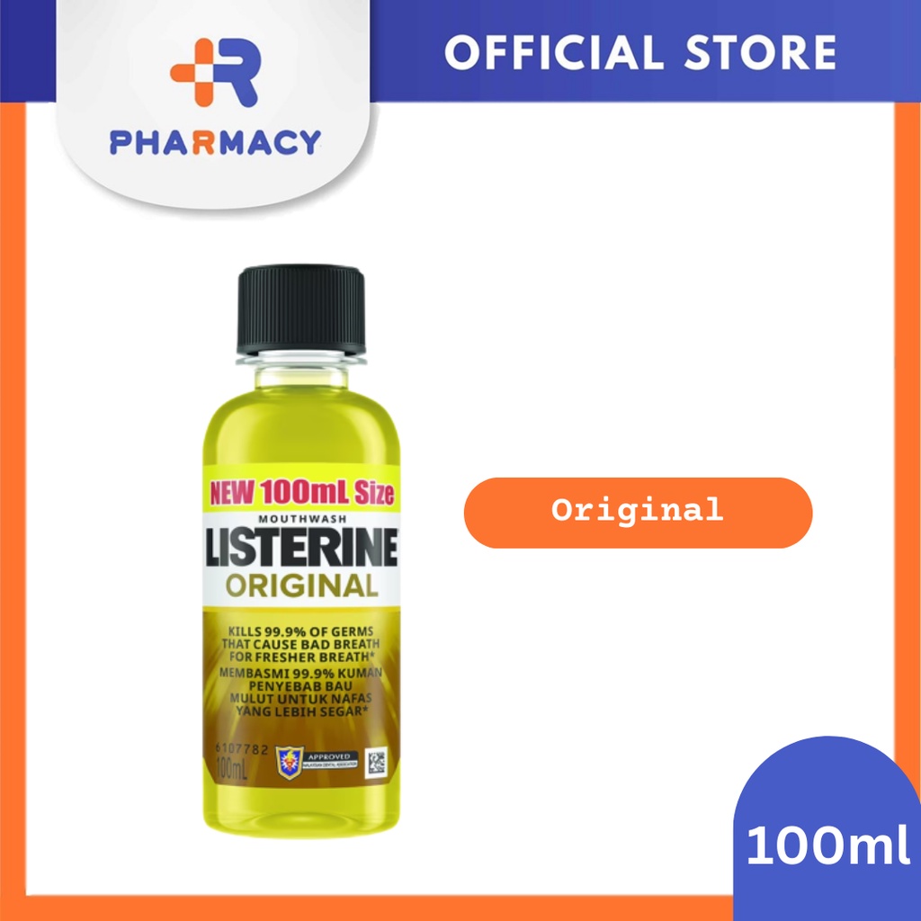 R Pharmacy | Listerine Original 100Ml