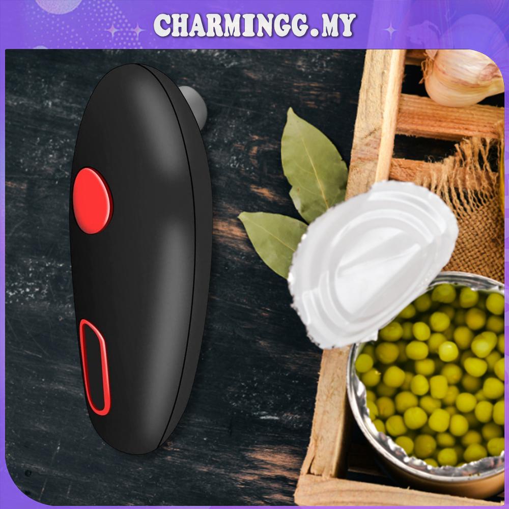 [charmingg.my] Electric Can Opener Battery Powered Mini Automatic Bottle Opener Kitchen Tool [charmingg.my]