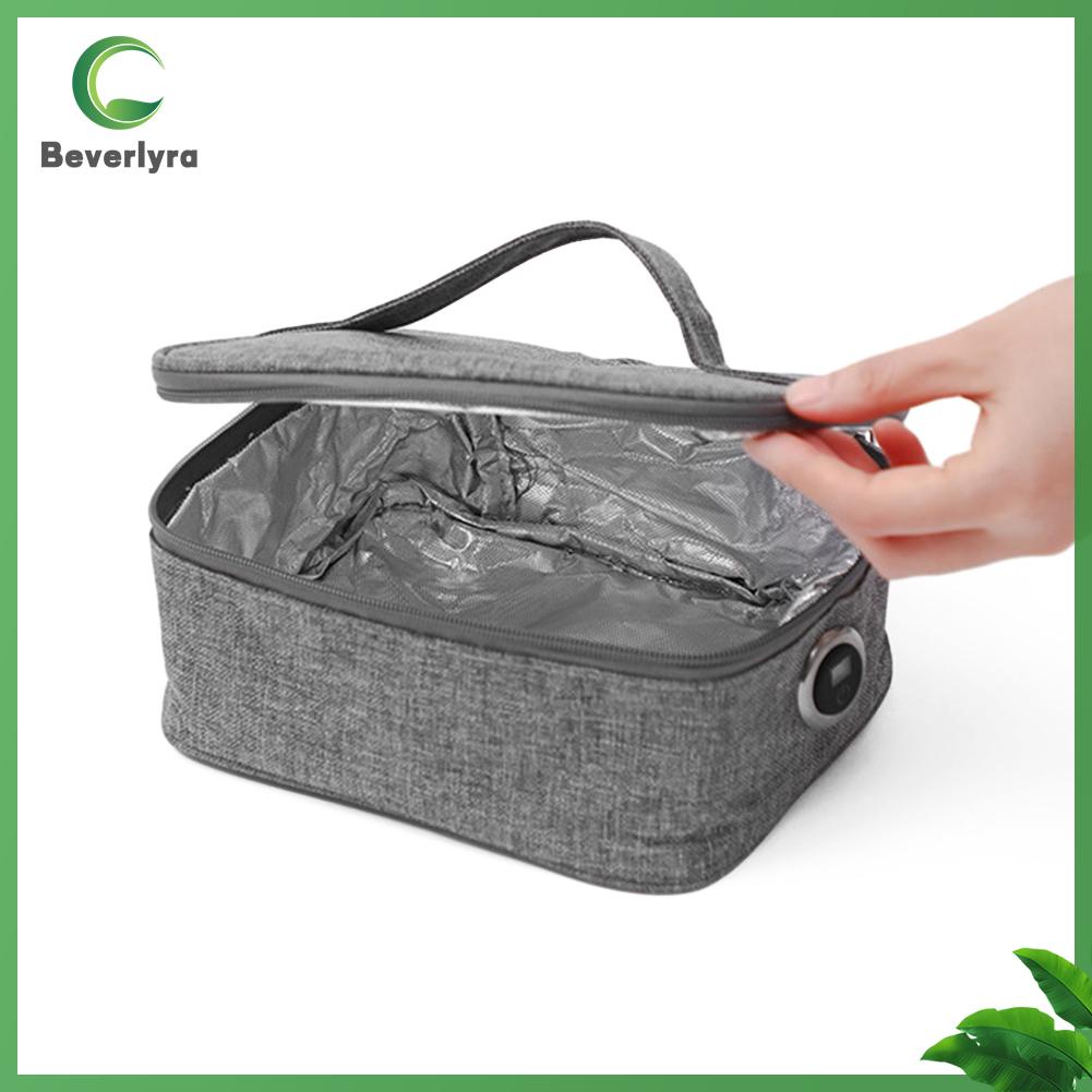 Bv✿  USB Rechargeable Food Heater Warmer Portable Electric Lunch Bag Portable Lunch Warmer Reusable Insulated Lunch Bag for Women Men