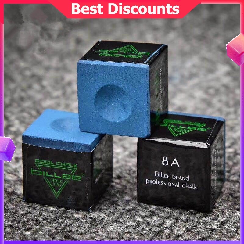 Have Premium 3pcs Pool Cue Tip Chalk Snooker Billiard Stick No-slip Accessories - Image 3