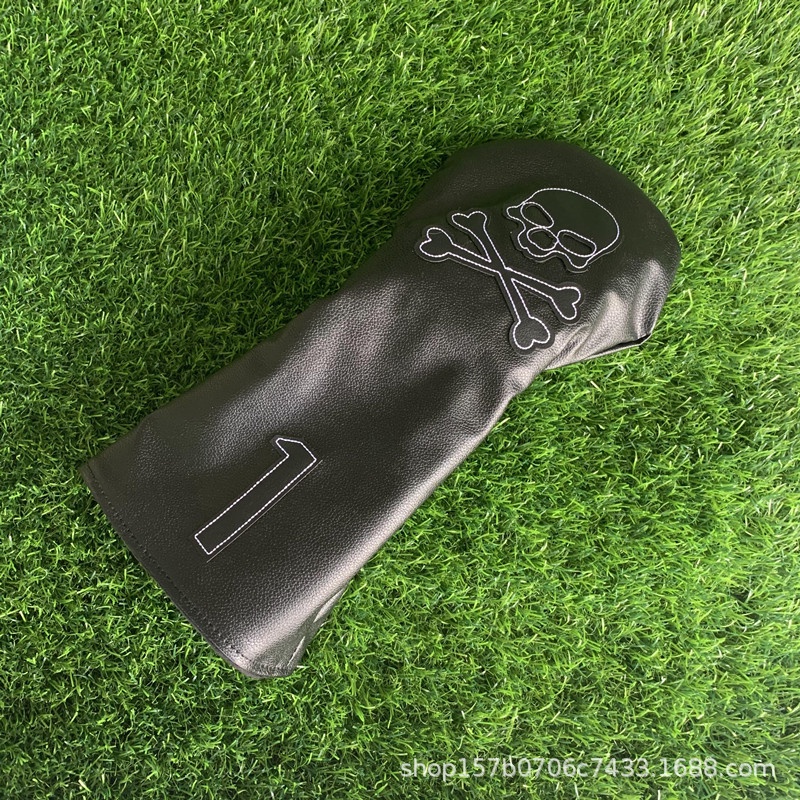 Essential Durable PT# Golf HeadCovers Leather Cover Driver Fairway Woods Hybrid Creative Club Protector - Image 3