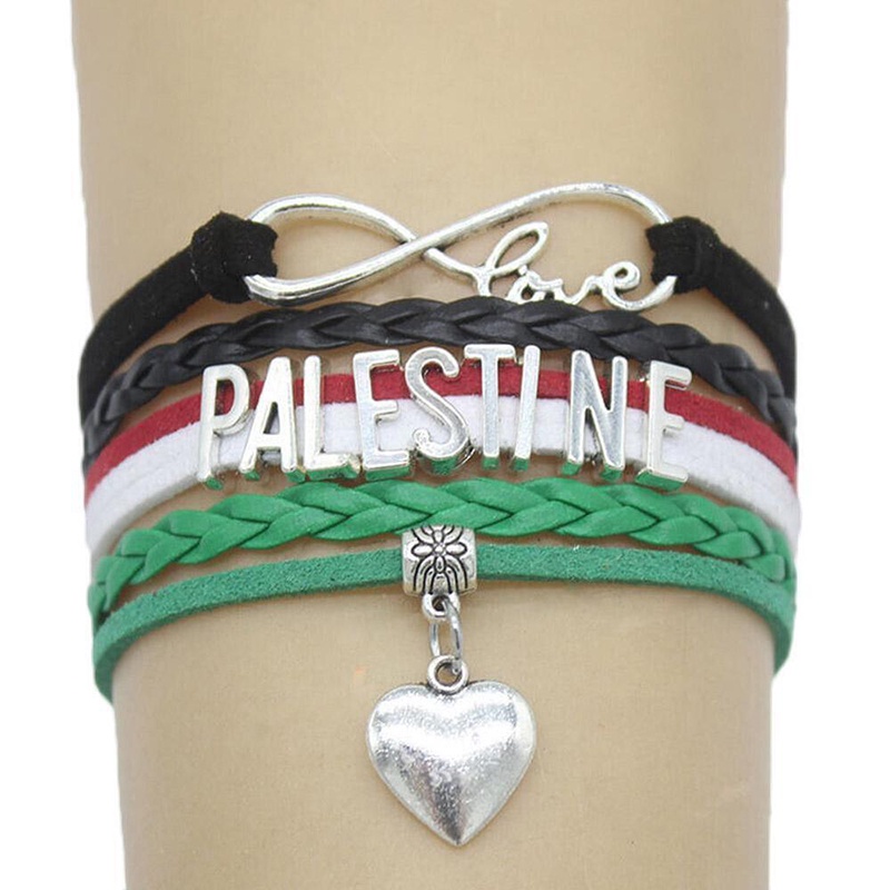 Palestine Palestinian Diplomat Bracelet Country Flag Bracelet - Free Palestine