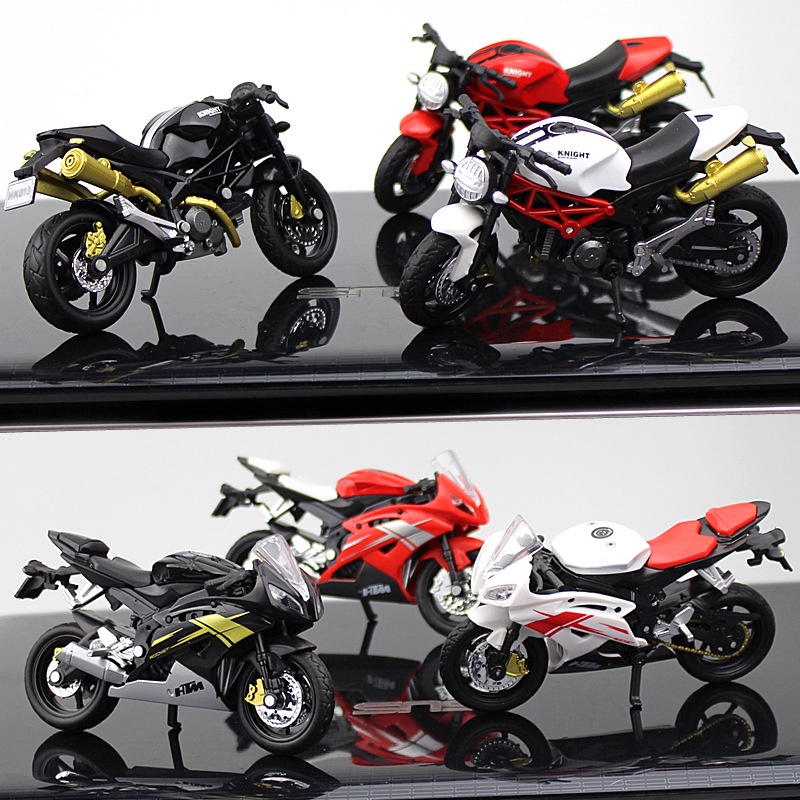 Reliable Premium 6 type Crazy Magic Finger Alloy Motorcycle Model 1:16 Simulation Bend Road Mini Racing Toys Adult Co... - Image 5