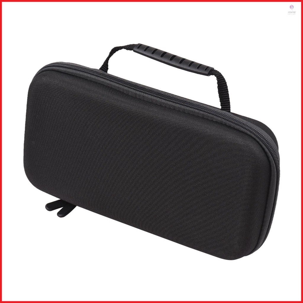 Sleek Microphone Case Dual Microphones Carrying Bag Mic Bag Storage Box Carry Case Water-resistant Shock-proof Black for Storing Two Microphones