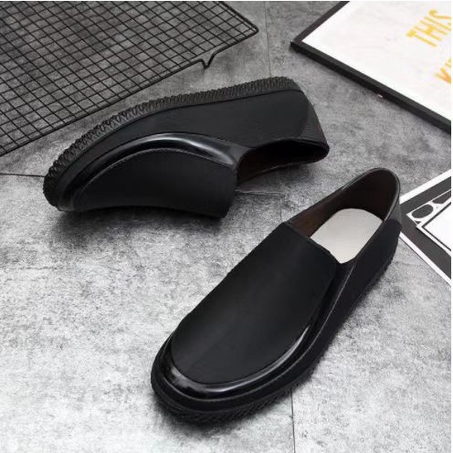 Reliable Purpose But hujan lelaki tiub pendek fesyen kasut kalis air dapur tidak licin potongan rendah dewasa Memanci...