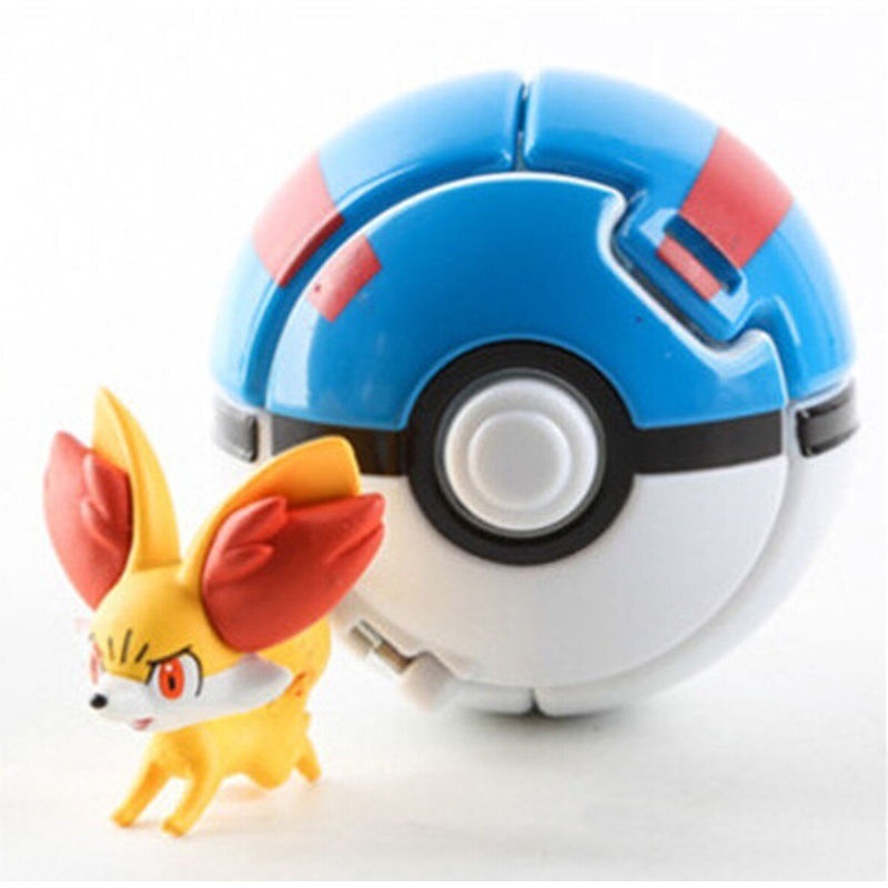 Purpose Versatile Pokeball Throw Automatically Bounce Pokemon Pikachu Anime Action - Image 3