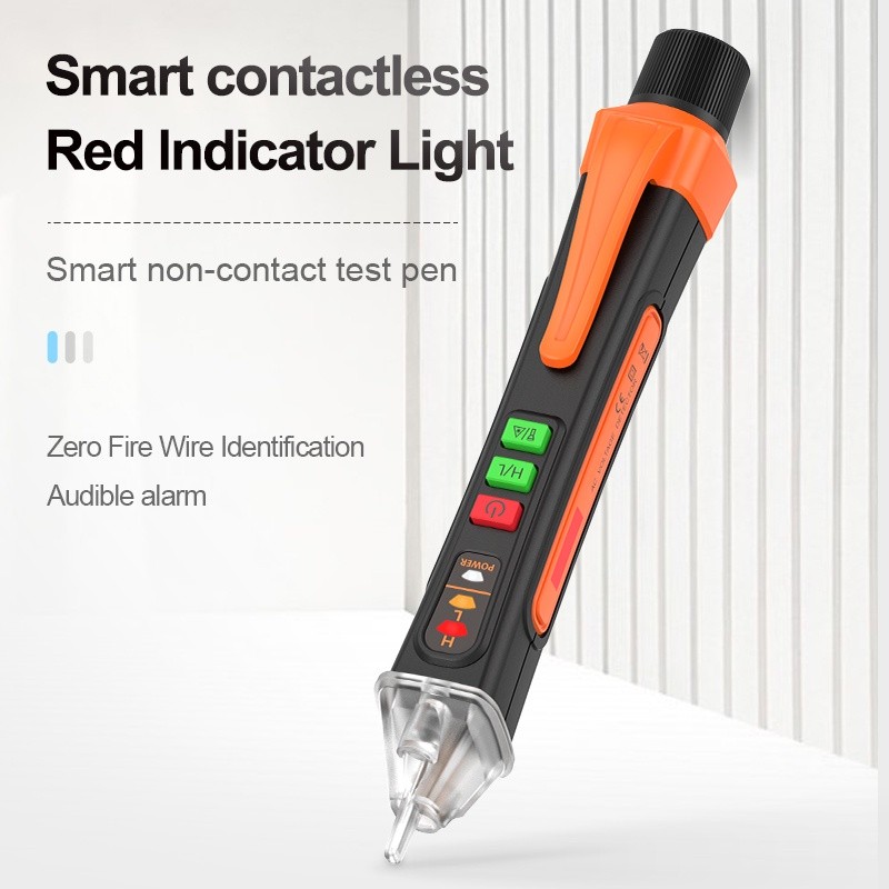 Reliable Versatile Test Pen Electrical Voltage Detector Laser Pooning Flashlight LED Induction Breakpoint Cable N Pre... - Image 4