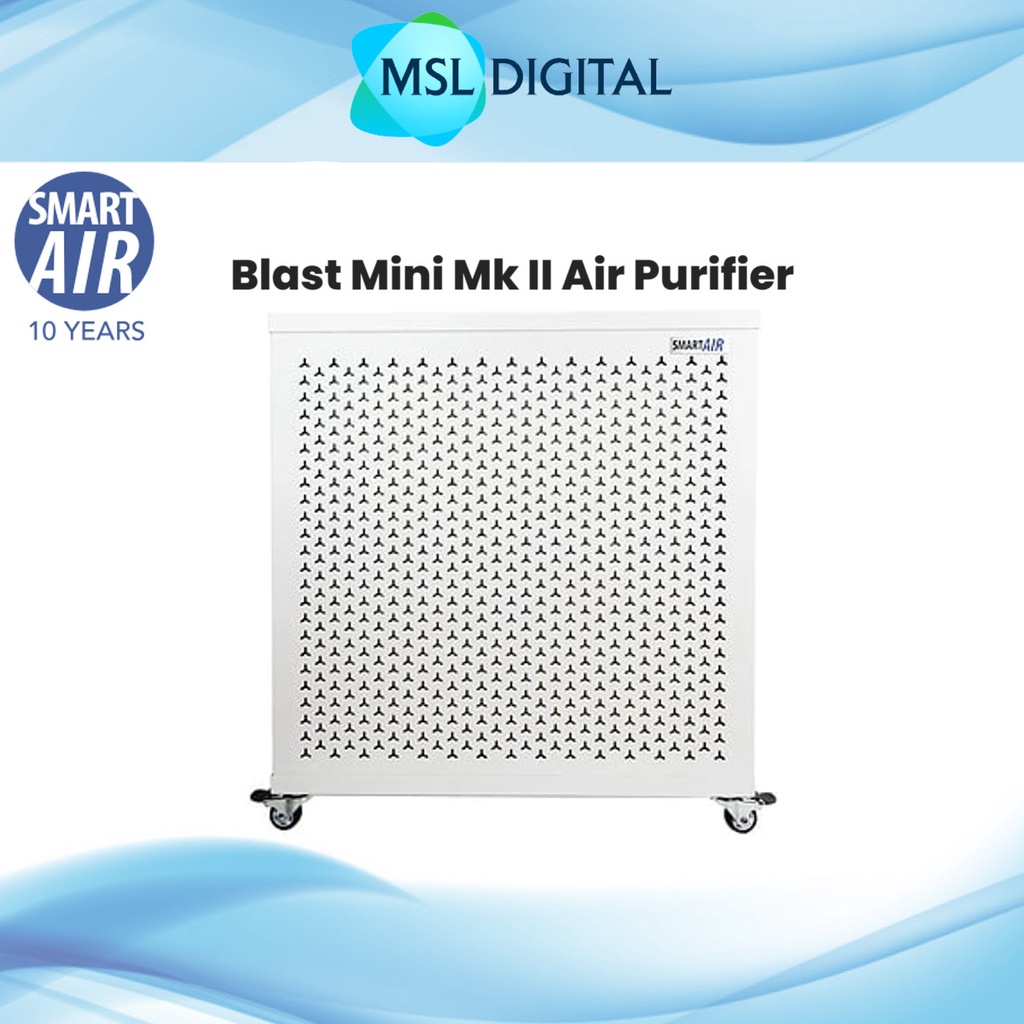 Smart Air Blast Mini Mk II Air Purifier | 85m² (915 sqft) | 49dB Noise Level