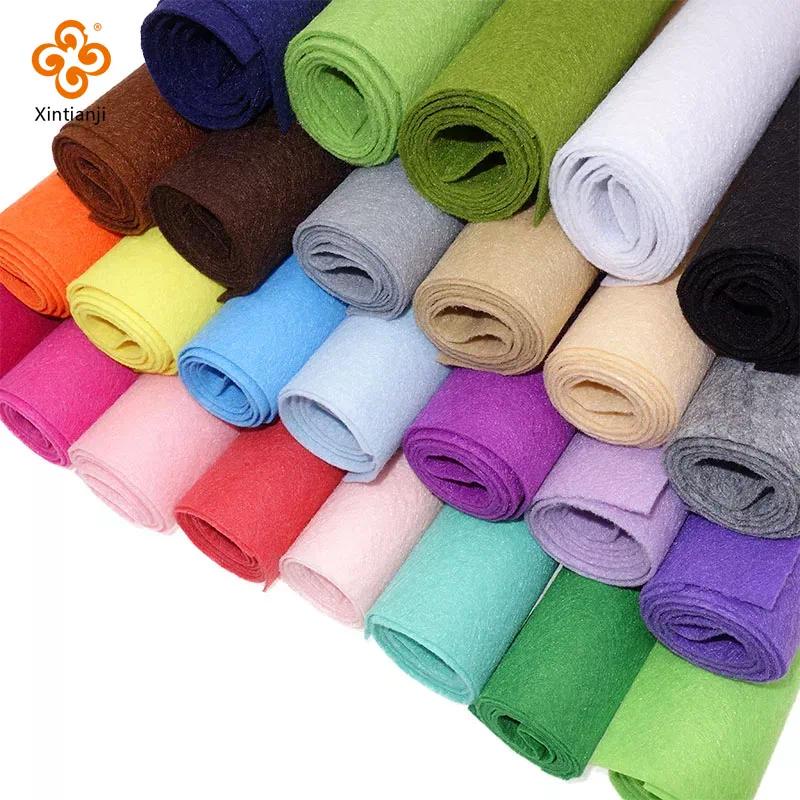 90x90cm Felt Fabric  Non-Woven Felt Fabric Sheet DIY Sewing Dolls Crafts Material 1mm Thick By The Meter/Roll TJ10300