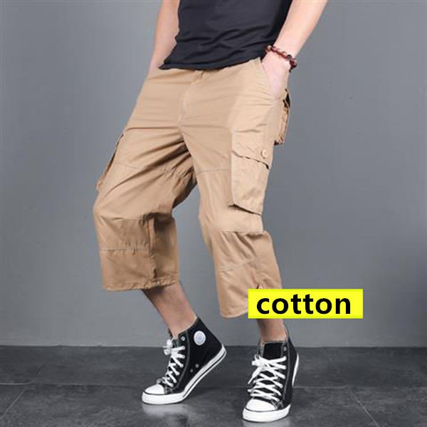 Reliable Premium Seluar pendek lelaki short Pants Men's Outdoor Casual shorts cotton Multi-pocket Cargo Pant loose me... - Image 3