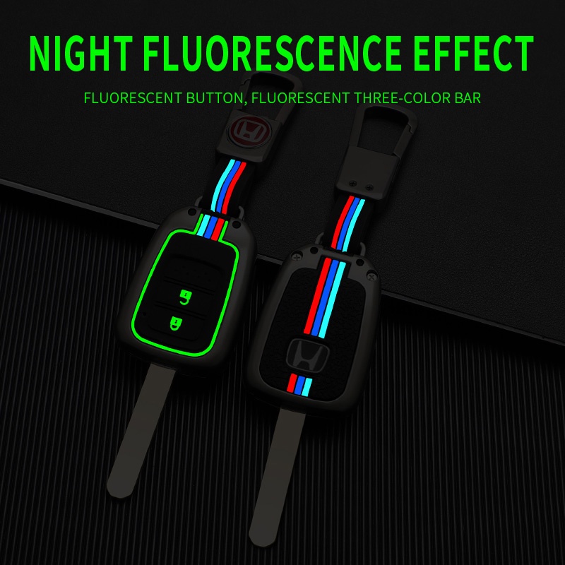 Durable Multi Honda HRV CRV BRV Jazz Accord Civic 2014 2018 Remote Key Case Cover Metal Fob Shell Keychain - Image 4