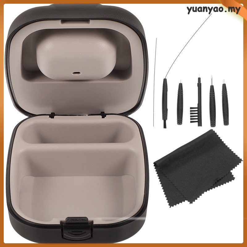 Hearing Aid Accessories Protective Box Set Cleaner Equipment Amplifier Cleaning Brush yuanyao