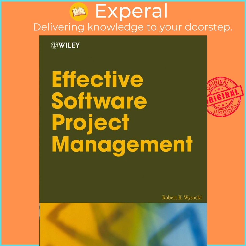 [English - 100% Original] - Effective Software Project Management by Robert K. Wysocki (US edition, paperback)