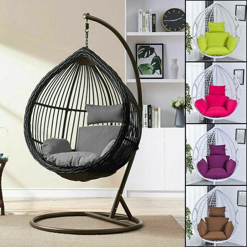 Versatile Have Hanging Egg Rattan Chair Cushion Swing Seat Pads Garden Patio Indoor Outdoor - Image 4