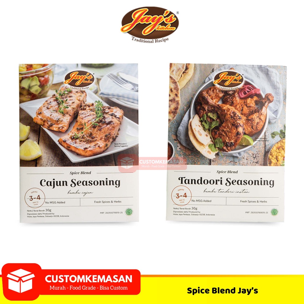 Jay's Seasoning Spice Blend / Cajun Seasoning / Jay's Spice Blend / Tandoori Seasoning / Seasoning Seasoning Seasoning / Jay's Kitchen Cajun Seasoning Spice Blend / Jay's Tandoori Seasoning Spice Blend / Instant Seasoning / Seasoning