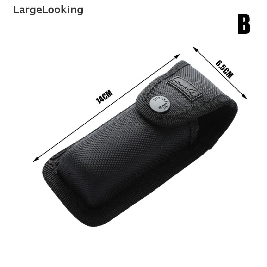 Professional Duty LargeLooking Tactical Flashlight Holster Pouch Belt Clip Outdoor EDC Tool Holder nice shopping Hard... - Image 2