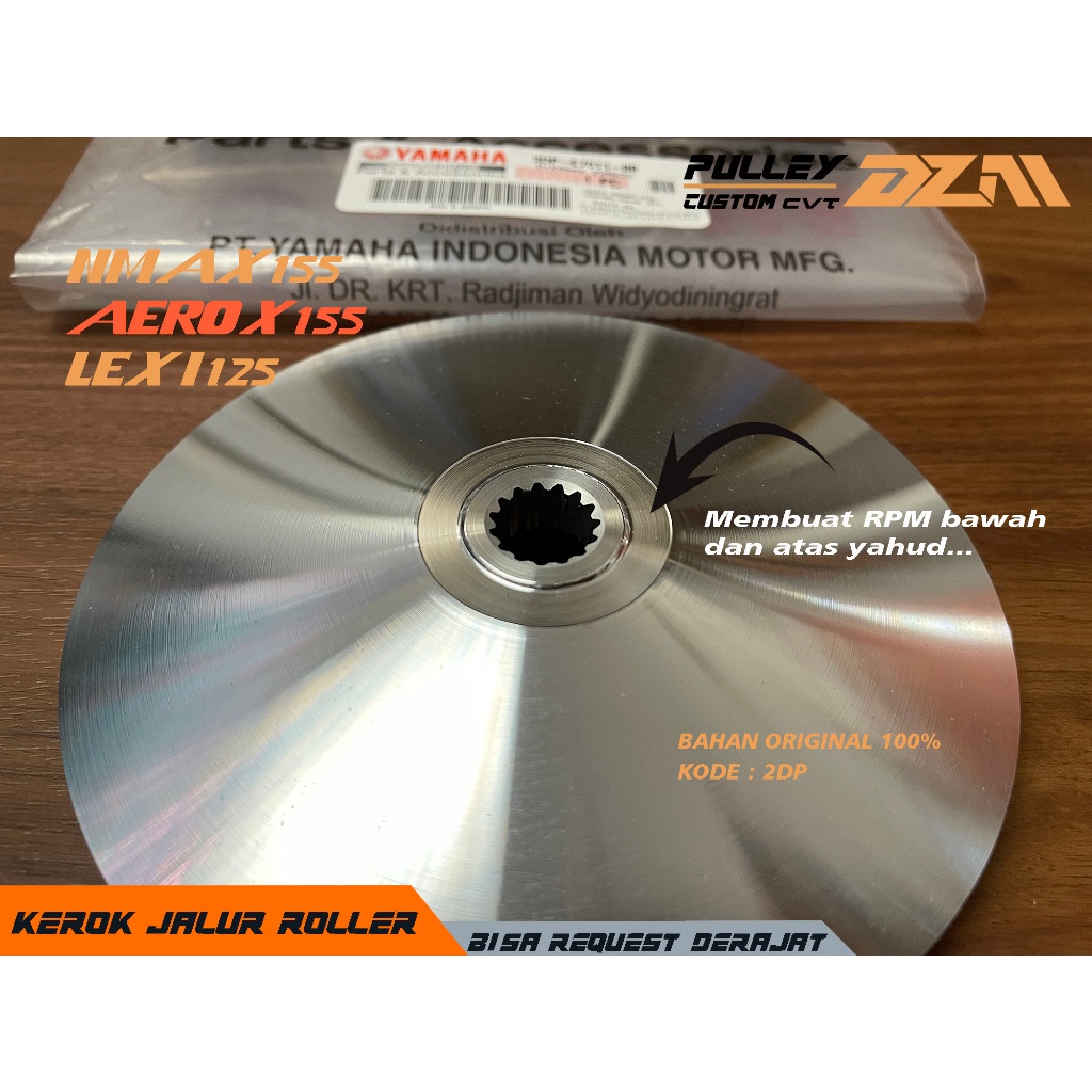 Durable Versatile Pulley CVT pully custom Home roller roler DZM Racing Yamaha Aerox 155 NMAX LEXI 125 NVX Modificati ... - Image 3