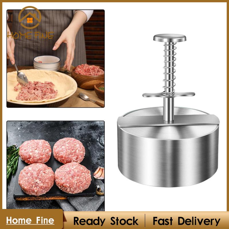 [Katharina_xMY] Smasher Burger Press Smooth Patty Maker for Steak Paninis BBQ Lover Gifts