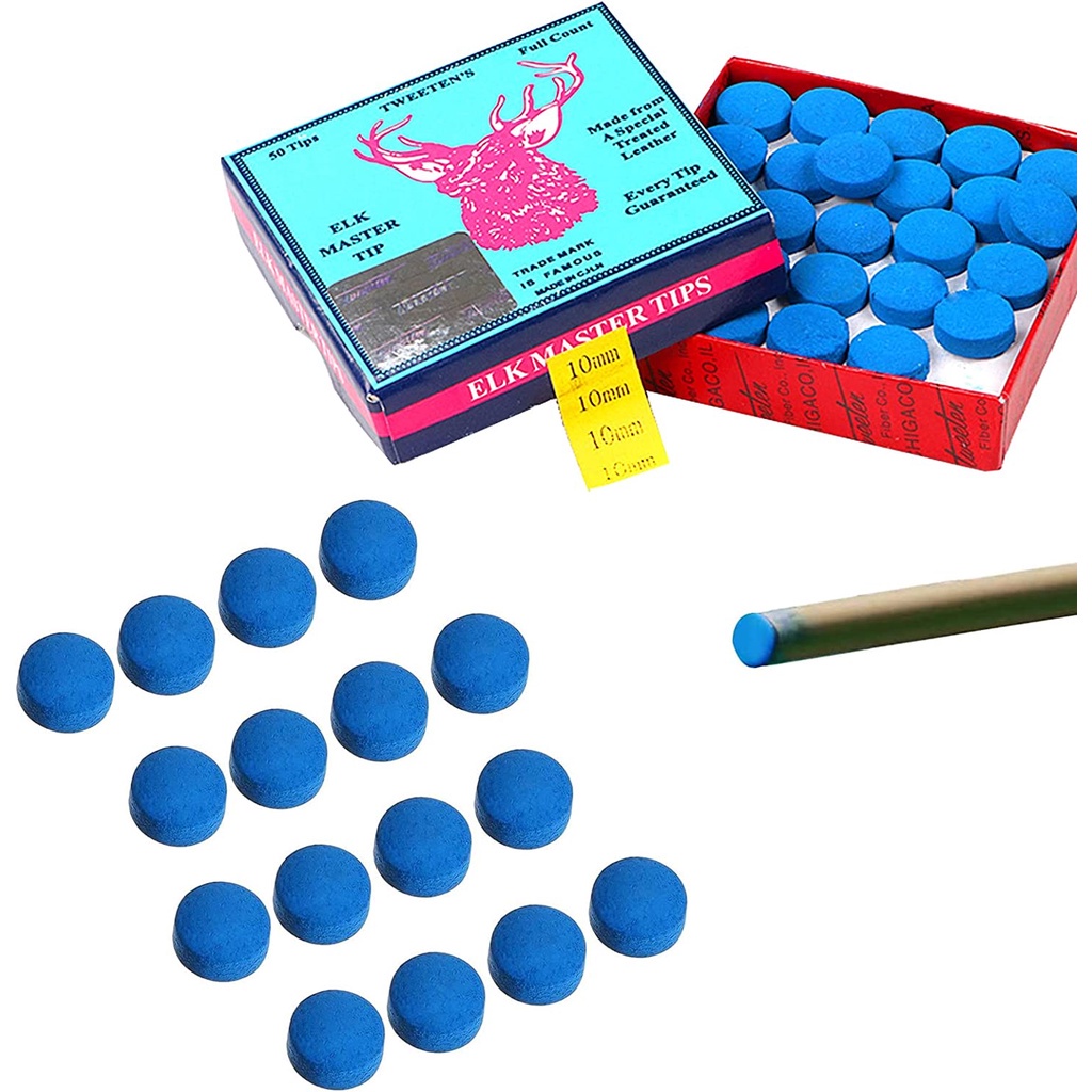 Purpose Essential Snooker Billiard Pool Cue Tips Replacement Kit Stick Cues - Image 3