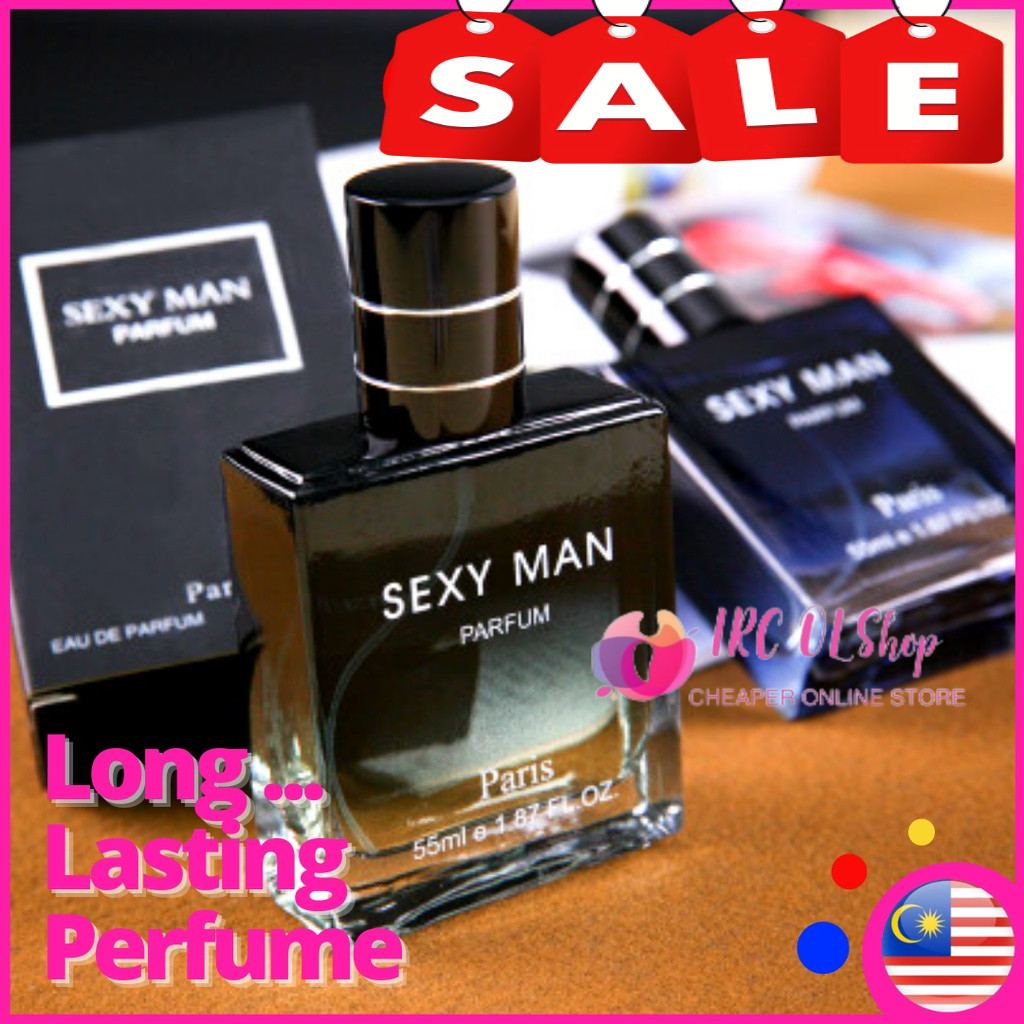 Perfume 55ml Minyak Wangi Lelaki for Him Long Lasting Tahan Lama minyak wangi bawa solat