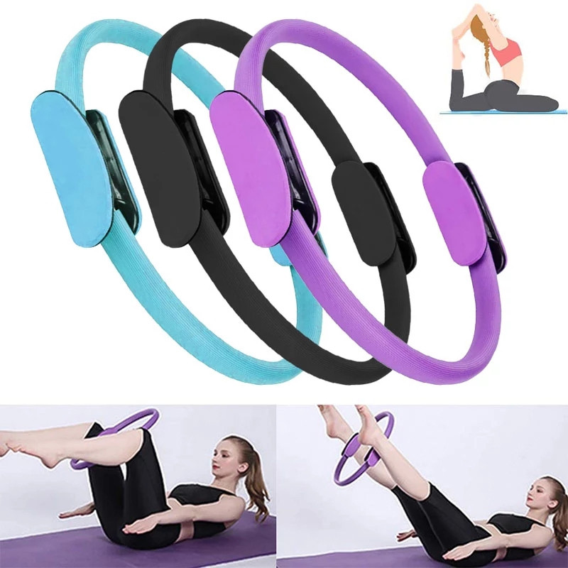 Pilates Ring Yoga Circle Toning Thighs Abs and Legs Inner Thigh Exercise Workout Fitness GYM
