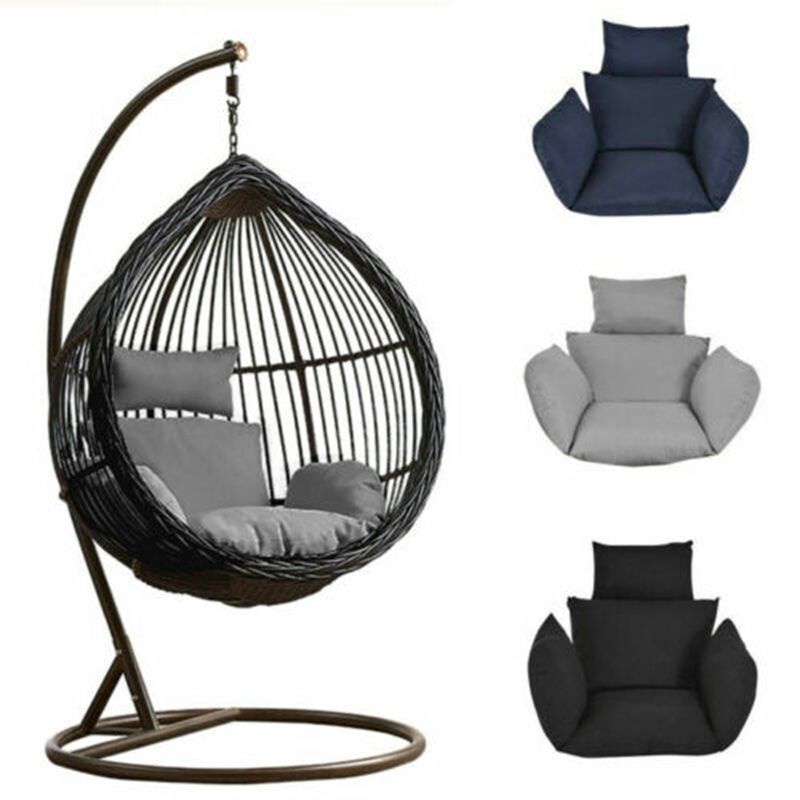 Versatile Have Hanging Egg Rattan Chair Cushion Swing Seat Pads Garden Patio Indoor Outdoor - Image 5