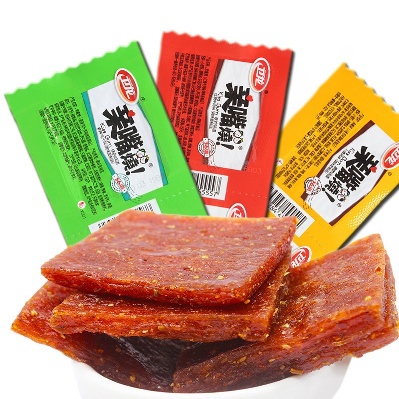 Wei Long Mala Spicy Strips: Hot, Sour Konjac Jelly Snack - Image 4