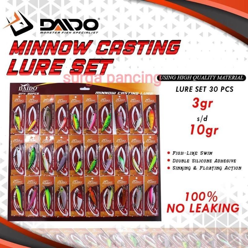Minnow Casting Lure By Daido Per Pcs Angler Apparel